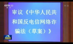 反电信网络诈骗法草案：加大支付违规惩处力度